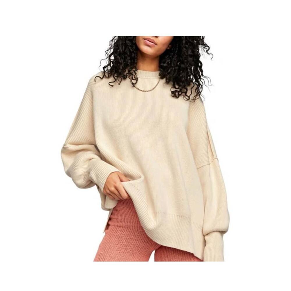 Free People Easy Street Tunic Sweater Size Womens L